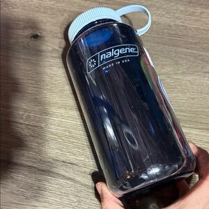 Blue Water Bottle now 32 oz hiking water bottle
